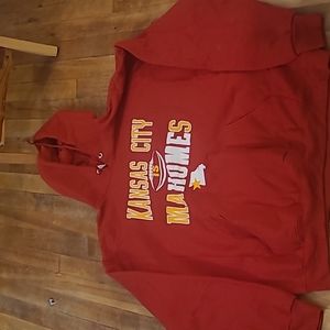 Kansas City Chiefs Mahomes Red Graphic Hoodie XL
